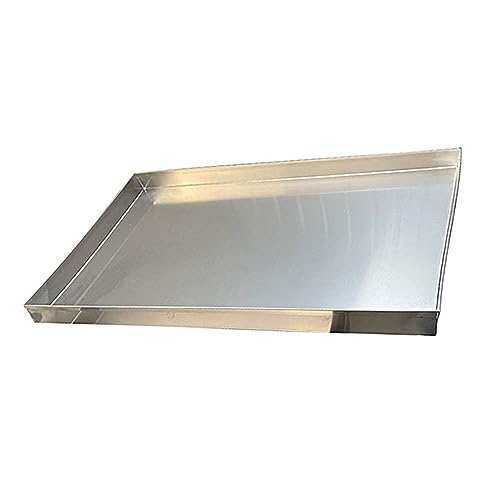 Bandeja de goteo rectangular de acero inoxidable para agua 2