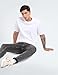 Calvin Klein Men's Smooth Cotton Solid Crewneck T-Shirt Brilliant White
