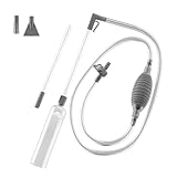 Limtula Effektive Aquarium-Siphon-Pumpen mit sicherem Filter zu verstellbaren Wasserflussventilen...