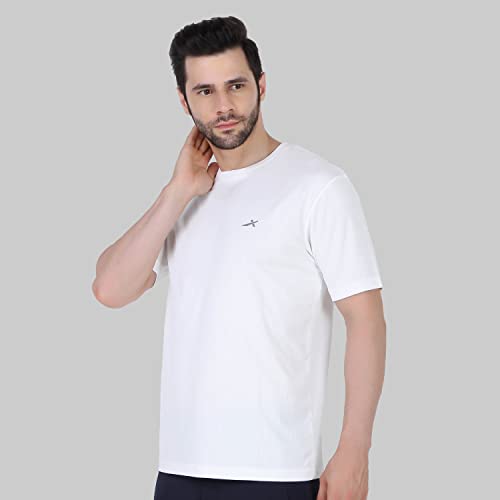 Vector X OMT-168 Men's Polyester Half Sleeve Round Neck T-Shirt