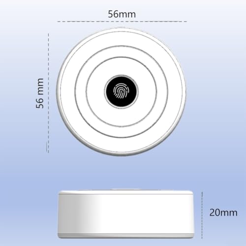 Dispositivo biométrico USB de 5.6cm con escáner de seguridad 360 para Windows 10 y 11 5