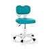 Produktbild hjh OFFICE Kinder Schreibtischstuhl KIDDY TOP W Kinderbürostuhl Stoff Drehstuhl, mitwachsend, Blau, 736426