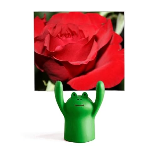 Porte-mémo rouge décoratif pour cuisine et messages de la famille