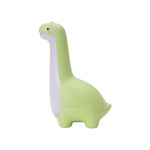 Lazyspace Dinosaurio Luz de noche Decoración 3W USB Carga suave Luz con Dormir Luz de noche Niños Dibujos Animados de noche Led Luz de noche Verde Cover