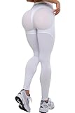 Bona Fide Butt Lifting Leggings for Women - Scrunch Butt Leggings High Waisted Tummy Control - Gym Workout Yoga Pants