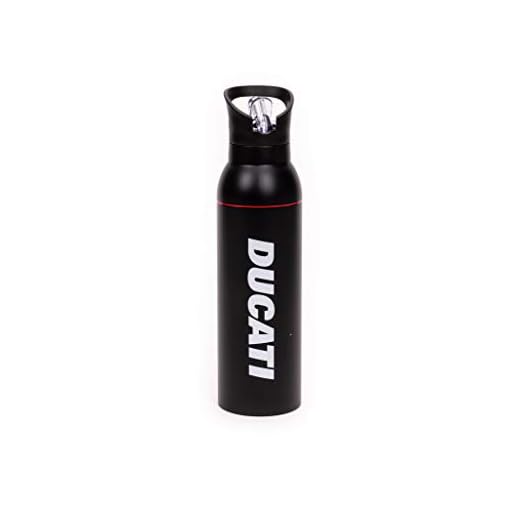 Ducati Borraccia Urban, Bici e Monopattini, Unisex Adulto, Nera, Taglia unica