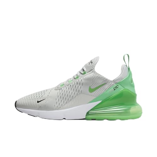 Nike Air Max 270 (AH8050-027, argent clair/vert choc-noir-blanc), Argent clair/vert antichoc-noir-blanc, 46 EU