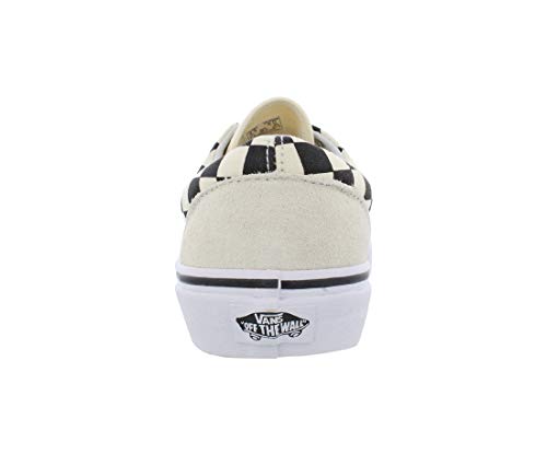 Vans Vans Mens U ERA Primary Check Marshmallow Black Size 5.5