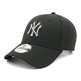 ニューエラ(new era) ニューエラキャップ 9FORTY ラインストーンMLB ONSPOTZ別注 NYブラック FREE 9Forty CS Rhinestone Logo Mlb New York Yankees