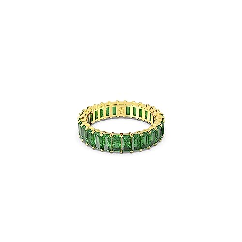 Bague Swarovski en métal commun : éclat cristallin et raffinement intemporel pour femme