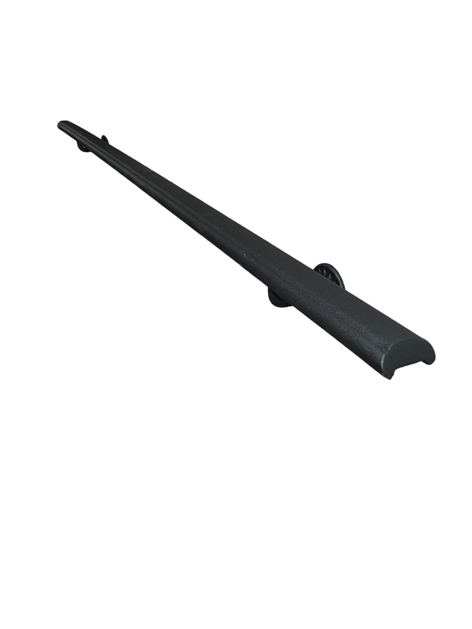 Barandilla de hierro forjado modelo Etrusco de 50 cm a 450 cm para interior y exterior de la casa - color negro antracita (50 cm)