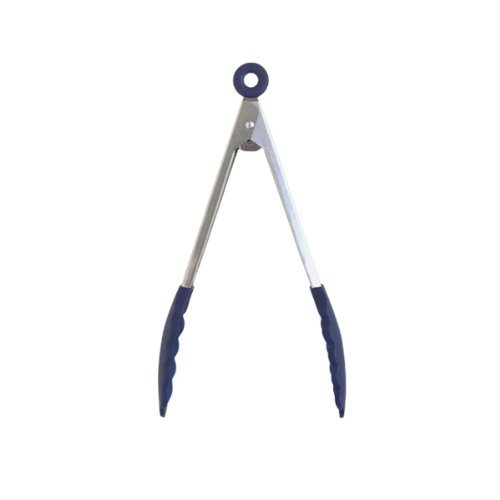 ゆとりの空間 栗原はるみ シリコントング ネイビー 小 LYO-0077