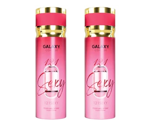 Pack of 2 - Galaxy Concept 121 Sexy Perfume Spray 200ml | Bergamo...