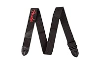 Fender Straps—Strum and Shred in Style! Thanks to an assortment of quality features and heavy-duty construction, this 2" black strap is as striking as it is functional. Fully adjustable length (33”-53”) provides a versatile fit for most players. Extr...