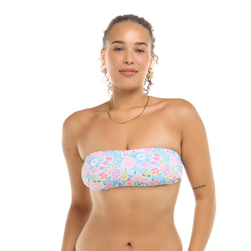 Haut de bikini bandeau Body Glove Kai maillot de bain femme avec nœud dos