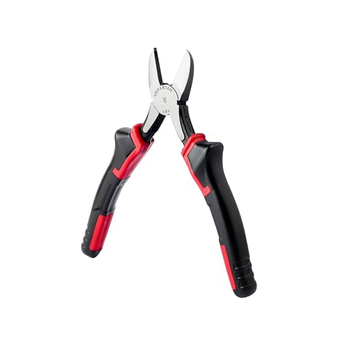 Image of Spartan 6 Inch Side Cutting Plier With Chrome Vanadium Steel | Easy Cutting Of Copper & Aluminium cable | Comfortable Non-Slip Grip | For Electricians, Home DIY, Repair and Workshop Use