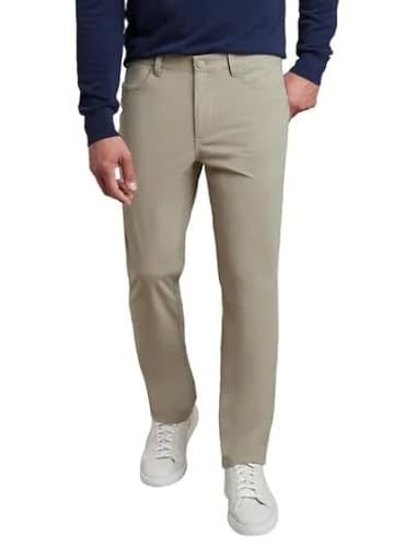 KIRKLAND Signature - Pantalones de viaje para hombre, Beige Bronceado, 34W x 30L