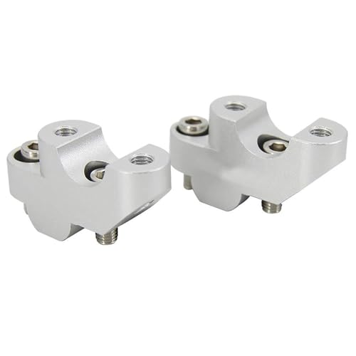 Elevadores de manillar de moto color plata para Honda CB500F NC750X y NC750S