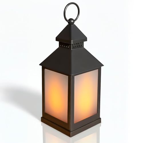 Eaxus® LED Laterne für Draußen - Windlicht mit Flammeneffekt Kerze - Wohnzimmer & Garten Deko Eaxus® LED Laterne für Draußen - Windlicht mit Flammeneffekt Kerze - Wohnzimmer & Garten Deko