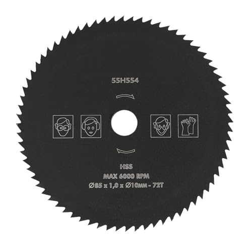 85mm*10mm 72t Hss Circular Mini Circular Saw Blades 85mm Circular Saw Blades Saw Blade Cutting Disc Wheel for Wood Metal