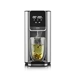 CASO Design Hot 6 Advanced Turbo Hot Water Dispenser, Water Heater with 13 Temperatures 40-100°C, 2.5L Tank, Hot Water in Seconds, One Cup Kettle Alternative, Water Filter Included