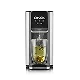 CASO Hot 6 Advanced Turbo Hot Water Dispenser, Water Heater with 13 Temperatures 40-100°C, 2.5L Tank, Hot Water in Seconds, One Cup Kettle Alternative, Uses 50% Less Energy than Kettles, Water Filter