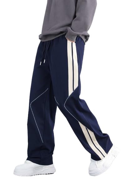 Image of FN3 Men's Casual Trackpants || Lower for Men || Gym Track Pant || Straight Fit Lower