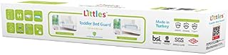 Little's Bed Guard Rail for Toddler, Child & Baby. Fits Single, Double Up to King Size Beds, Grey, 83 cm x 48.5 cm