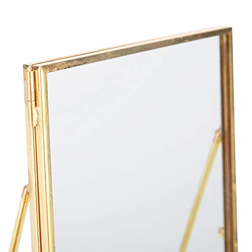 Cadre photo de bureau stable en laiton et verre pour proteger vos portraits 15x20 - 4