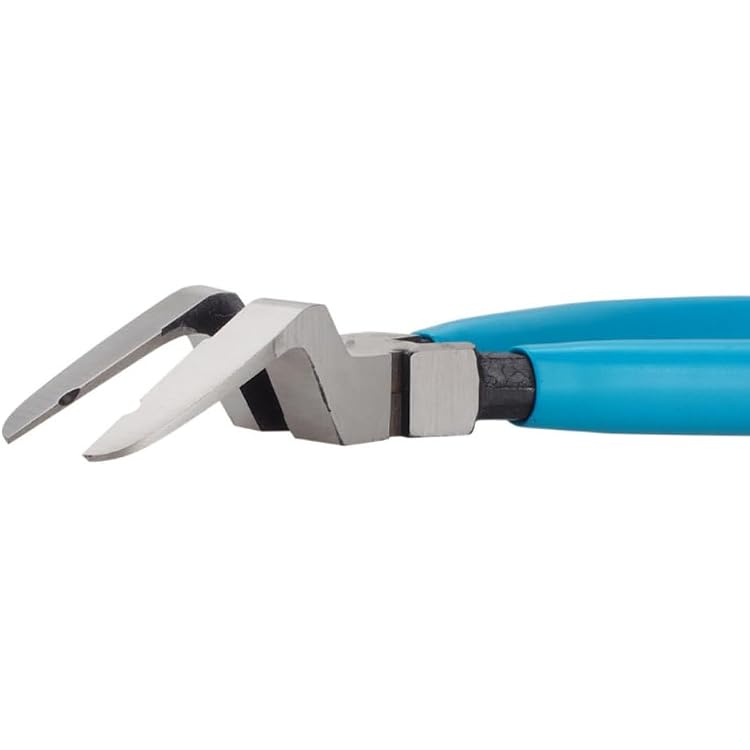 Diagonal Cutting Pliers Wire Flush Cutters Car Push Retainer Rivet Trim Clip Pry Puller Clips Panel Assortments Puller Auto Body Tools (Light Blue)