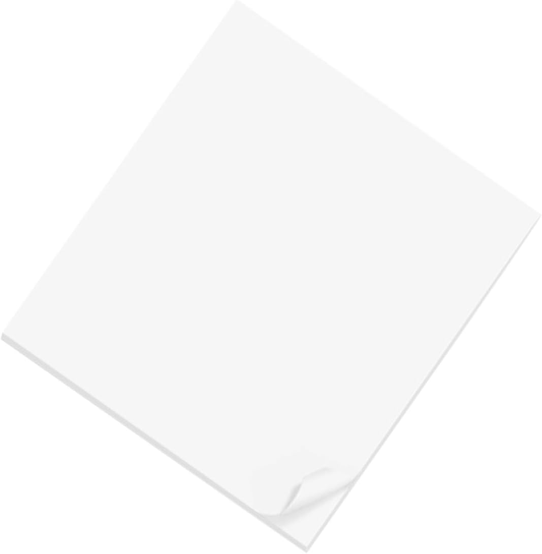 Hohopeti 50sheets Blank Sketch Paper Art Drawing Paper Sketch for Markers Safe Recycled Material