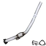 Northeastern Exhaust | Stainless Steel Front Flex Pipe Compatible for Audi A4 Quattro 2004-2005 1.8L | Manual Tranmission | Free Gasket and Sleeve Included | Automotive Replacement Part