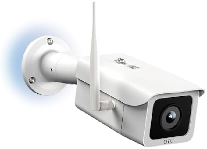 ATLI ATL3500 Time Lapse Camera Outdoor Construction Jobsite APP Control Remote Access IP65 Waterproof Pre-Installed 128GB Memory Card 1080P Timelapse Camera Photo Video for Plant Weather