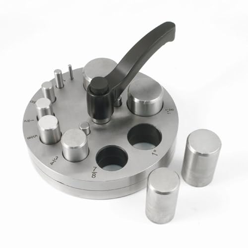 Disc Cutter - Circle - 10 Punches - Rubber Base - for Jewelry Making - SFC Tools 28-590 by SFC TOOLS - Used condition - Image 2