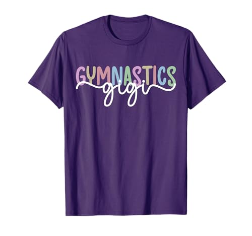 Gymnastics Gigi Grandma Gigi Of A Gymnast Gigi T-Shirt