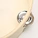 Natural Wood Tambourines With Metal Bells Educational Percussion Instrument For Kids Adults Musical Practice