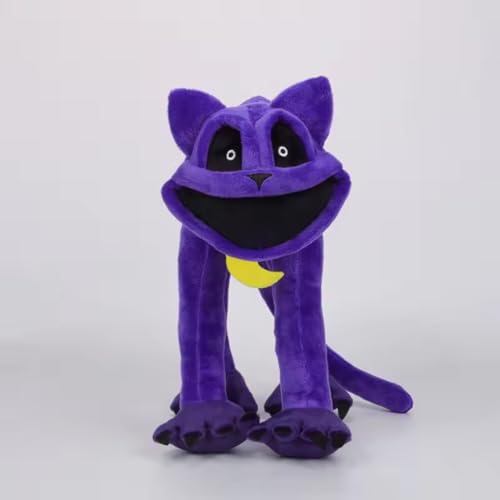 Image of Cute Purple Big Smile Dog Plush