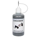 Choowin Graphite Powder for Pinewood Car, Dry Graphite Lubricant for Lock, Door Hinge, Pine Derby Car Wheels Axles - Door Hinge Lock Lubricant, 60 ml