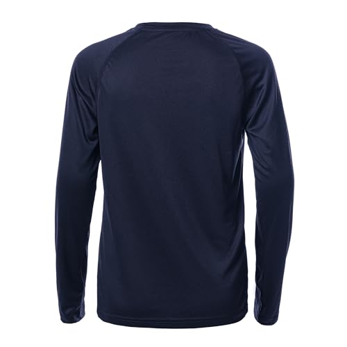 LEAO Boys UPF 50+ Long Sleeve Sport Rash Guard Swim Shirt Quick Dry Swimsuit Youth SPF Outdoor Fishing Hiking Sun Shirts3