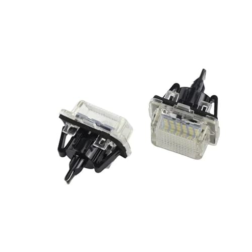 Luces de matrícula LED 12V para Benz W204 W212 y W221 plafón blanco