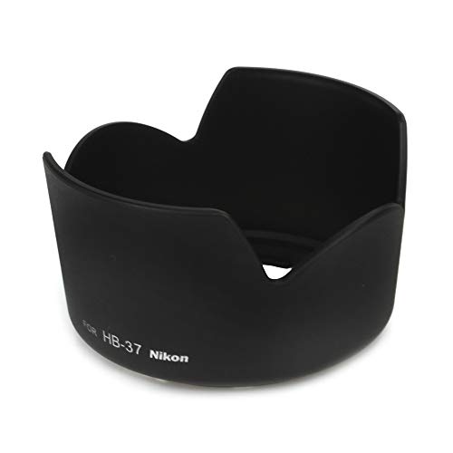Pixco HB-37 Bayonet Mount Lens Hood for Nikon AF-S DX 85mm f/3.5G ED VR Lens Camera Replacement (HB-37 Cylindrical)