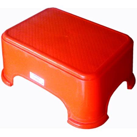 Samruddhi Presence Strong and Durable Bathroom Stool|Anti-Slip Bathing Stool for Home | Bedroom | Bathroom | Kitchen | Living Room |Portable, Strong Bearing Capacity Plastic Patla Unbreakable Stool