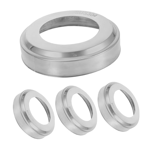 Cubiertas redondas de acero inoxidable para escaleras de piscina miniatura 1