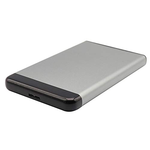 Externe Festplatte, 2,5 Zoll, ultradünn, USB 3.0, für Laptop/Desktop-Spielekonsole, 1 TB, Grau