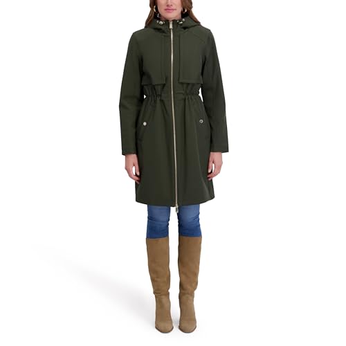Kensie Women's Outerwear Coat, Olive Soft, Large by kensie - Used condition - US$65.95