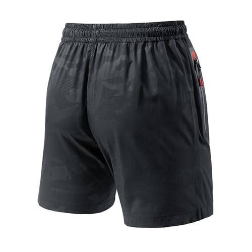 Ymosrh Mens Casual Training Shorts Lightweight Athletic Hiking Running Workout Gym Active Shorts with Pockets, M-3XL2