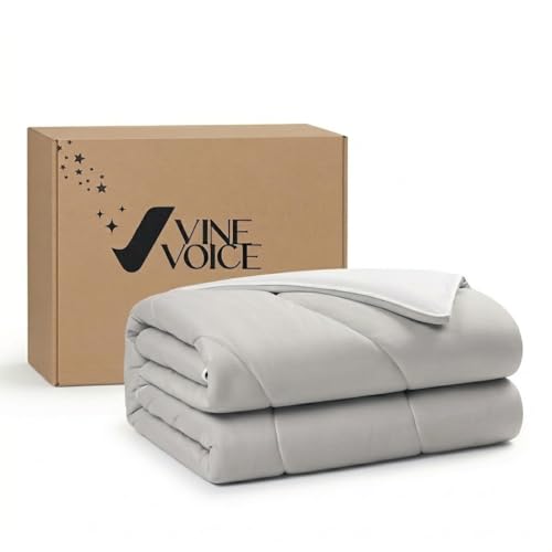 Vine Voice Soft Cooling Comforter Blanket for Hot Sleepers...