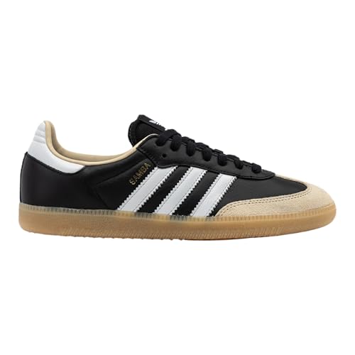 adidas Samba OG Mens Lifestyle Shoes (Off White/Core Black/Gum 3)