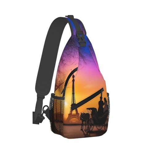 Bolso bandolera unisex para viaje y actividades al aire libre miniatura 7