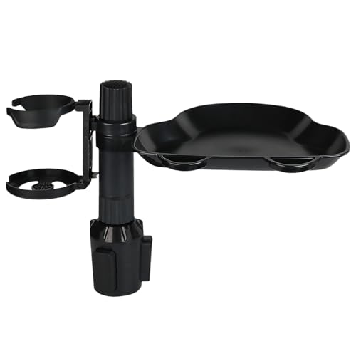 Vassoio porta bicchieri, per bevande, girevole a 360 gradi, per auto, accessorio utile per camion, giovani, movimento e scrivania personale